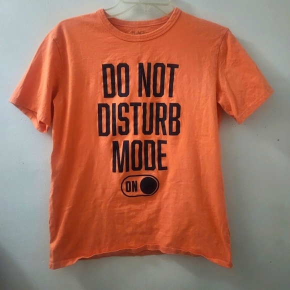 Children's Place size xxl (16) do not disturb graphic tee - Picture 1 of 3